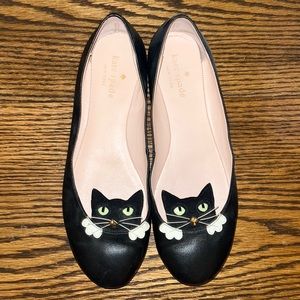 Kate Spade Black Cat Flats
